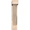 Ekena Millwork Traditional Block Smooth Bracket w/ Offset Brace, Douglas Fir, 5 1/2"W x 28"D x 28"H BKT0604X28X28TRA05SDF - alternate 2